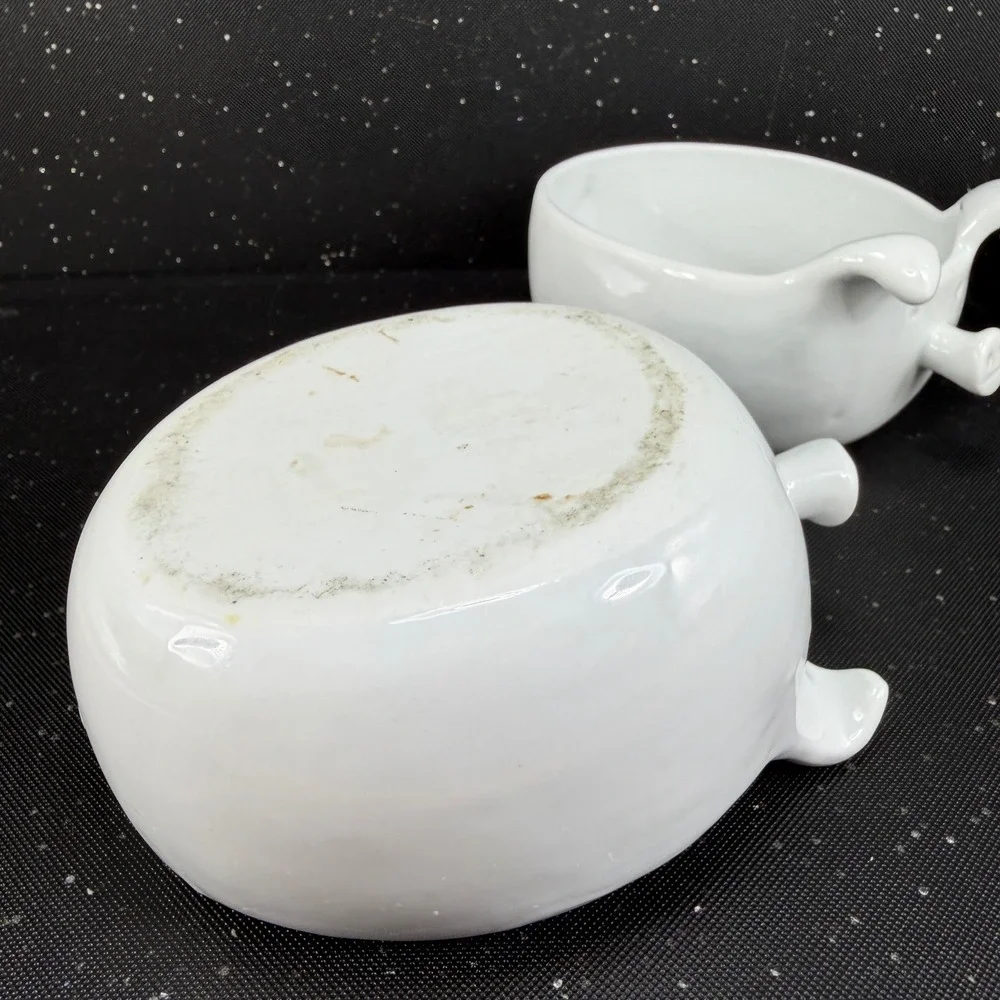 vintage decor handcrafted white